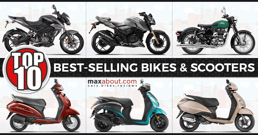 Top 10 Best-Selling Bikes & Scooters in India (May 2017)