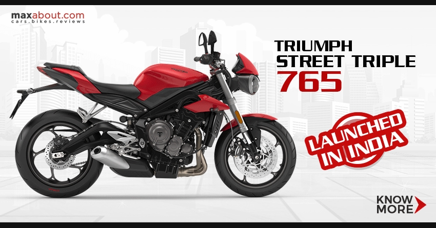 Triumph Street Triple S Launched in India @ INR 8.50 lakhs