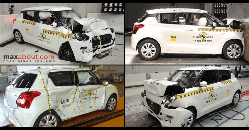 All-New Suzuki Swift Scores 3 Stars in Euro NCAP Crash Test