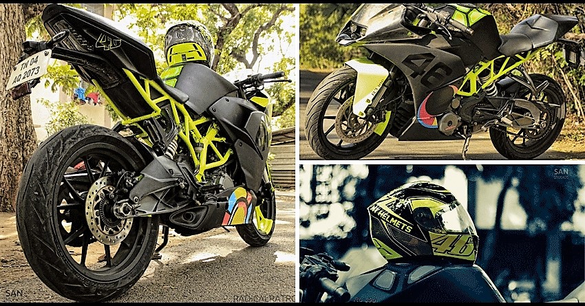 KTM RC 390 VR46 Edition by R.A.C.E (Radical Automotive Concepts & Engineering)
