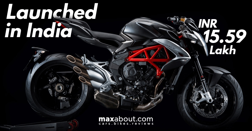 MV Agusta Brutale 800 Launched in India @ INR 15.59 lakh