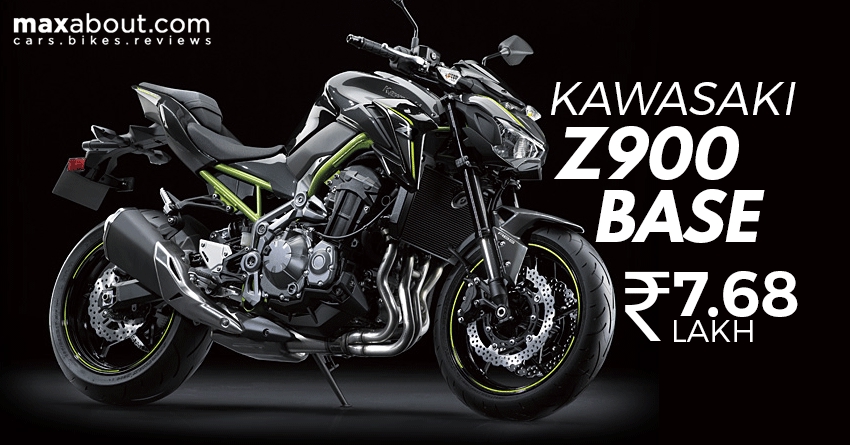 Kawasaki Z900 Base Launched in India @ INR 7.68 Lakh
