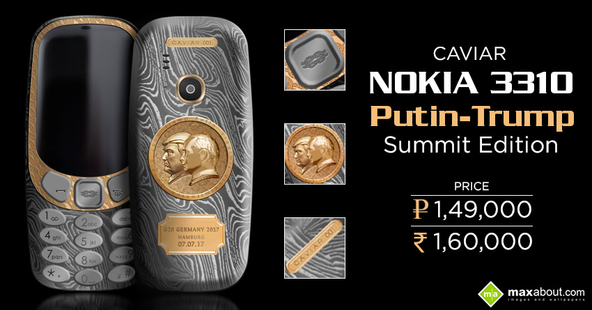 Caviar Nokia 3310 Putin-Trump Summit Edition Unveiled