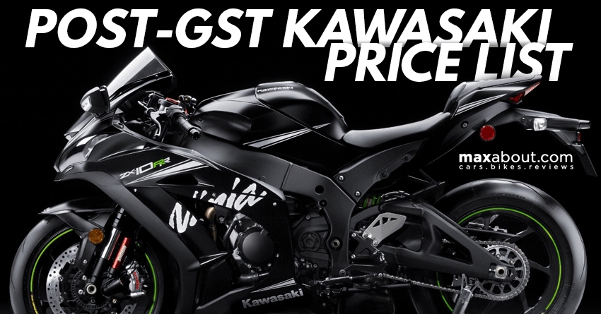Post-GST Kawasaki Price List
