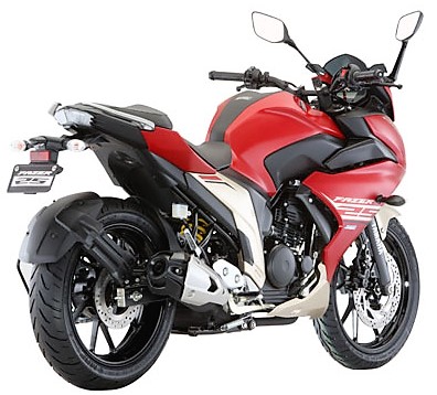 Yamaha Fazer 25 Launched @ INR 1.29 Lakh - angle