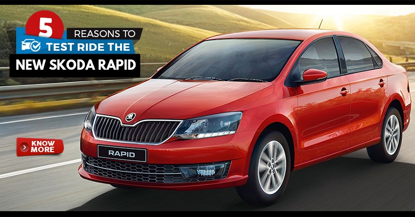 5 Reasons to Test Ride the New Skoda Rapid