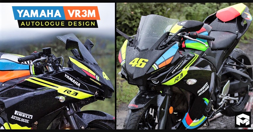 Meet VR3M: Yamaha R3 Transformed into R1M Superbike by Autologue Design