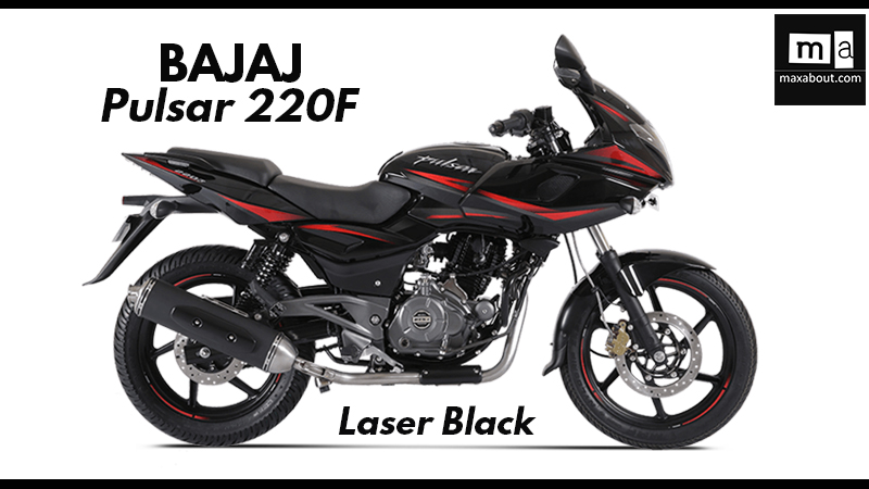 Bajaj Pulsar 220F Colors Available In India - background
