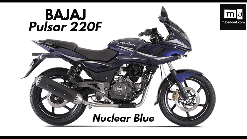 Bajaj Pulsar 220F Colors Available In India - wide