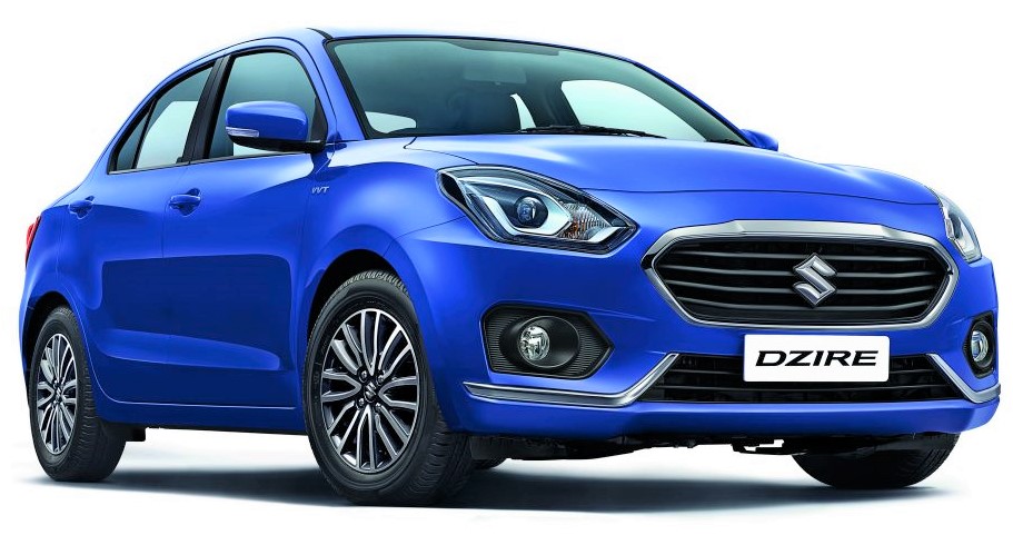 Maruti Dzire Colors Available in India
