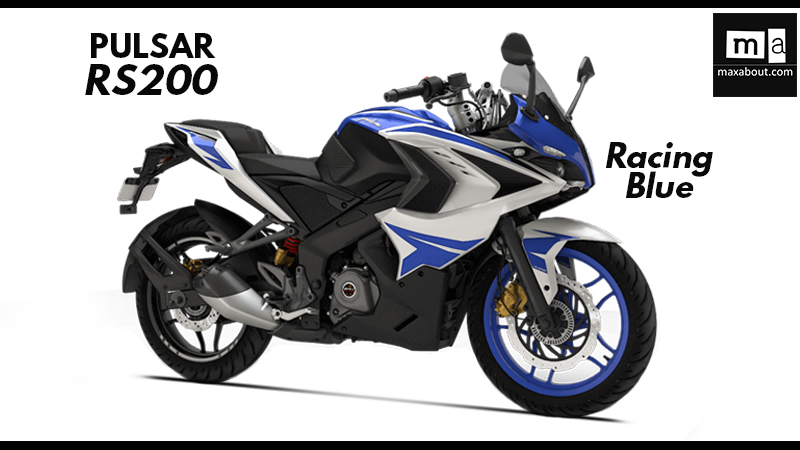 Bajaj Pulsar RS200 Colors Available In India - left