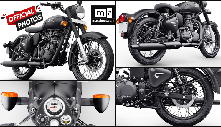Official Photo Gallery: Royal Enfield Classic 500 'Stealth Black'