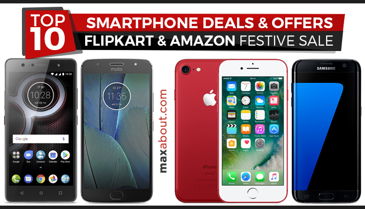 Festive Sale: Top 10 Smartphone Deals on Flipkart & Amazon
