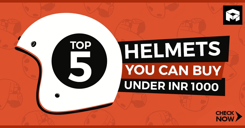Top 5 Helmets You Can Buy Under INR 1000 in India