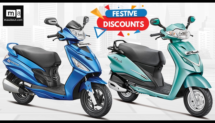 Hero Festive Discount of up to Rs 4500 on Scooters