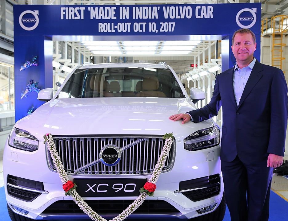 Volvo XC90 Production Starts in India