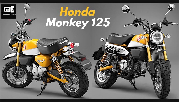 Honda Monkey 125 Unveiled @ Tokyo Motor Show 2017