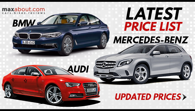 Latest Luxury Cars Price List India | Mercedes-Benz | BMW | Audi