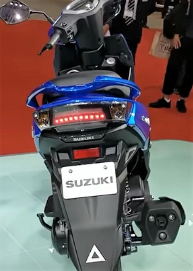 2018 Suzuki Swish 125 Rear