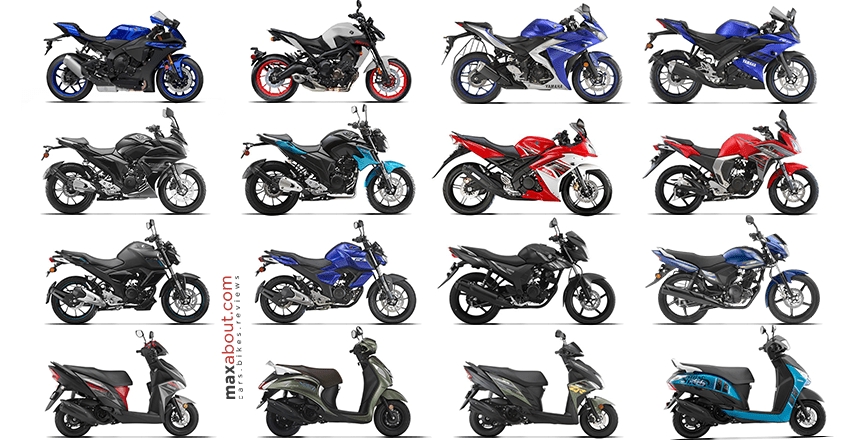 Full List of Yamaha Bikes & Scooters You Can Buy in India