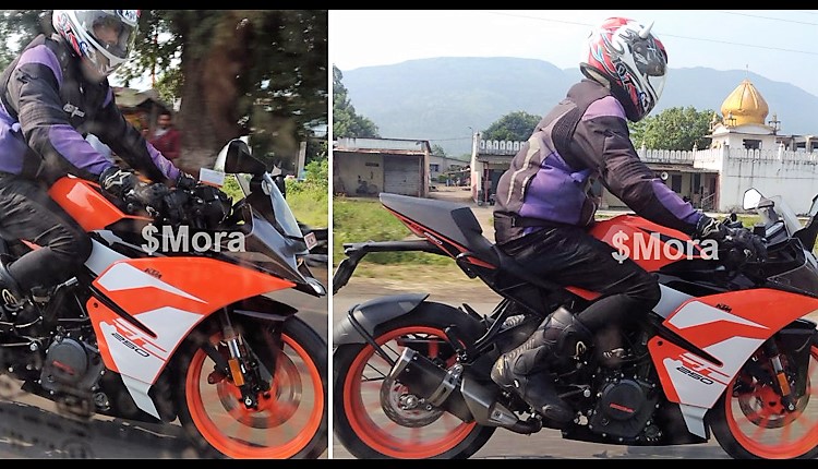 KTM RC 250 Spotted Testing in India