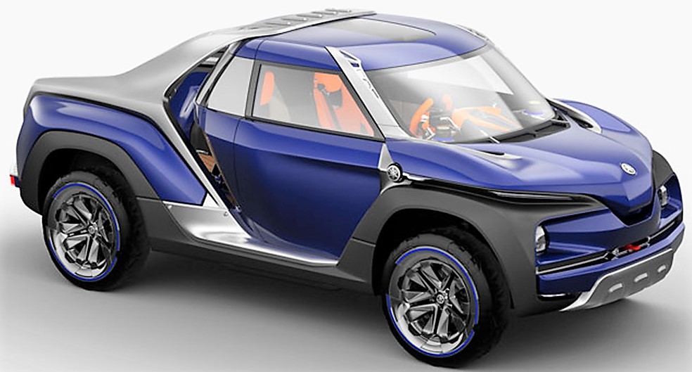Yamaha Cross Hub Concept Car Front 3-Quarter
