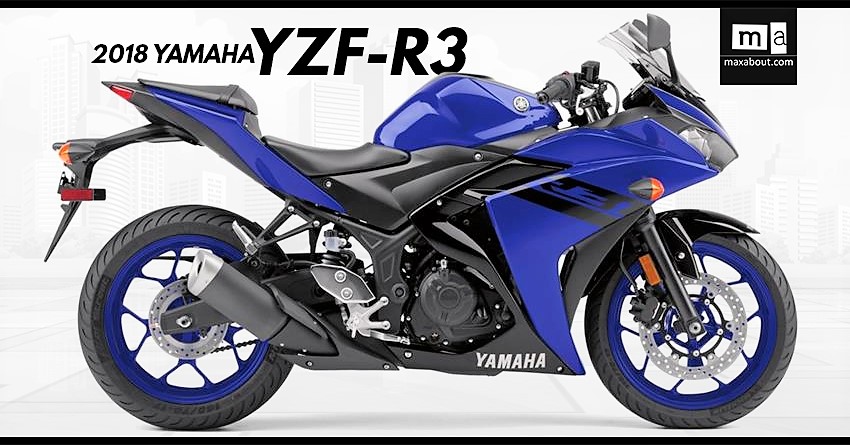 2018 Yamaha YZF-R3 to Make India Debut @ Auto Expo 2018