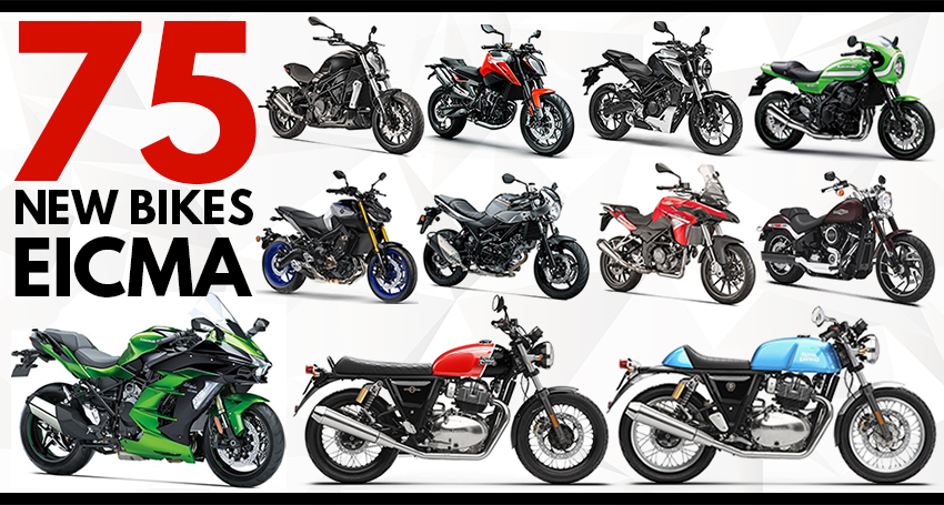 Mega List of 75 New Bikes Unveiled @ EICMA 2017