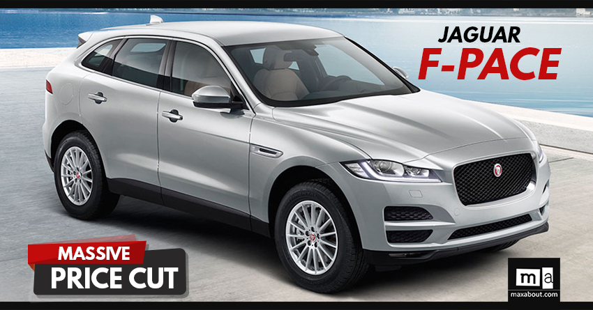 Jaguar F-Pace Price Dropped in India