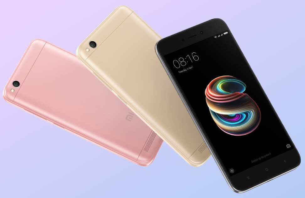Xiaomi Redmi 5A Launched in India @ Rs 4999