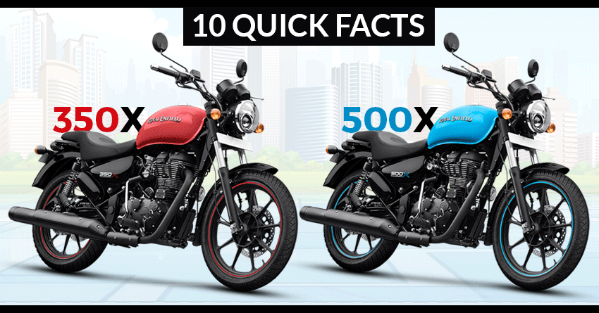 10 Quick Facts About Royal Enfield Thunderbird X Series