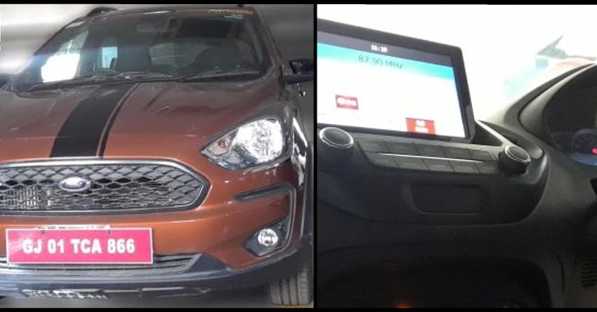 Ford Figo Cross Spotted Ahead of Official Launch @ Auto Expo 2018