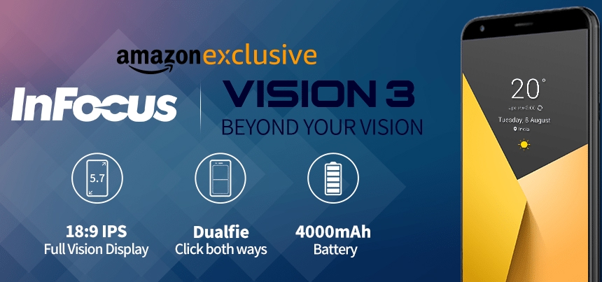 InFocus Vision 3 Launched in India @ INR 6,999