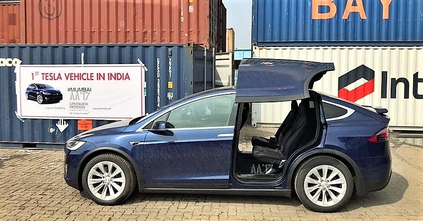 India's 1st Tesla Model X Arrives in Mumbai