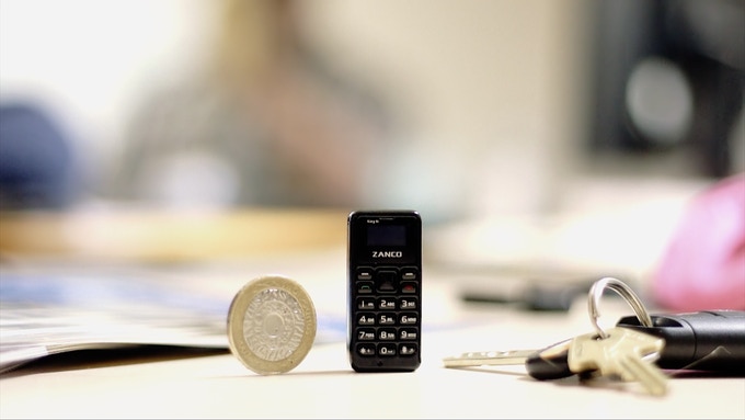Zanco Tiny T1 - The World's Smallest Phone
