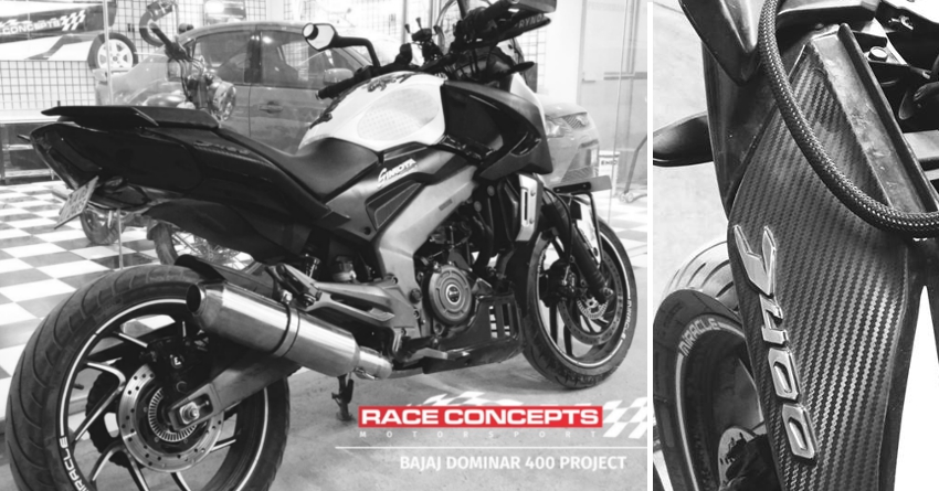 Meet India's Most Powerful Bajaj Dominar by Race Concepts (Bangalore)