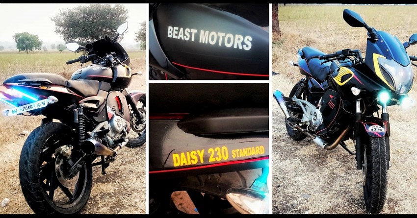 Modified Bajaj Pulsar 220 (Daisy 230) by Beast Motors