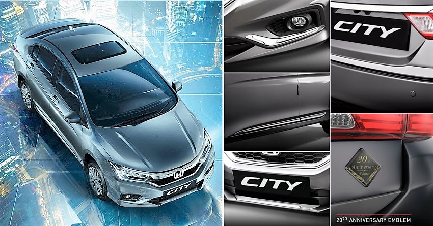 Honda City 20th Anniversary Edition Launched @ INR 13.75 Lakh