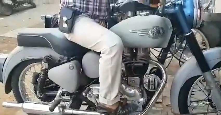Royal Enfield Bullet with Reverse Gear (Details & Video)