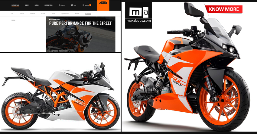KTM RC 200 Removed from Official Website, RC 250 is Coming?
