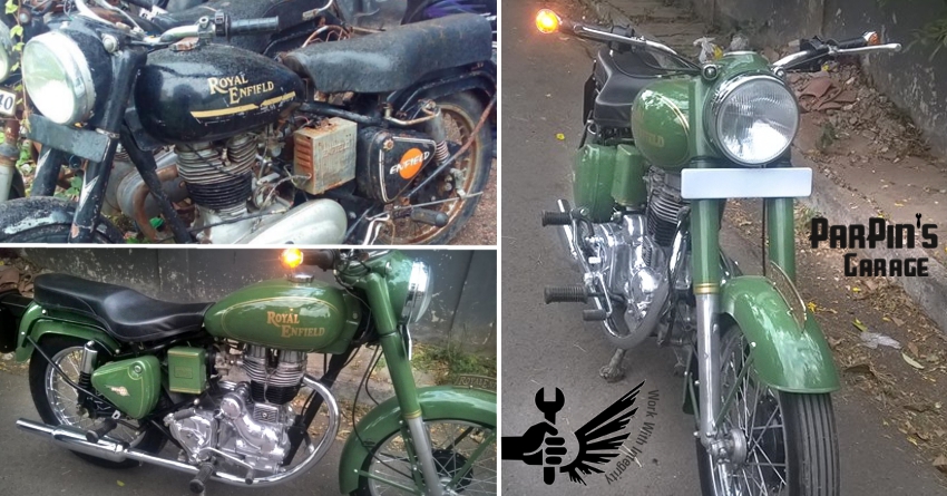 Immaculately Restored 1980 Royal Enfield Bullet by ParPin’s Garage