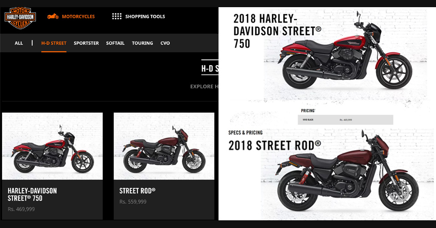 Maxabout Exclusive: Price of Harley-Davidson Street 750 Dropped by INR 47,000