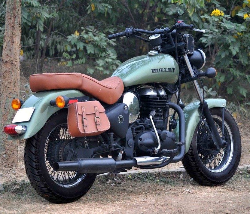 Perfectly Modified 500cc Royal Enfield Bullet