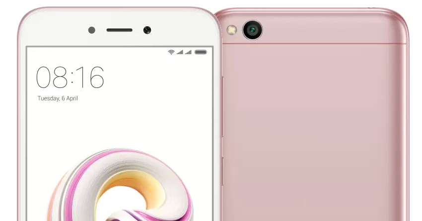 Xiaomi Redmi 5A Rose Gold Launched in India @ Rs 4999