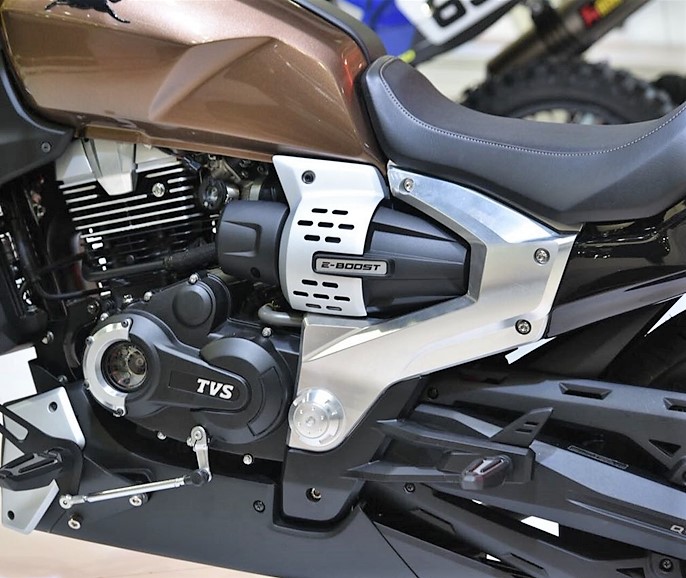 5 Quick Facts About the Upcoming TVS Cruiser Motorcycle - frame