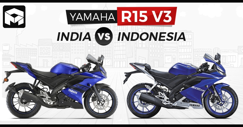Yamaha R15 V3: India-Spec Model vs. Indonesia-Spec Model