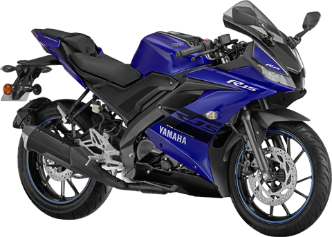 Yamaha R15 Version 3 Matte Black Spotted at a Dealership in Chennai - bottom