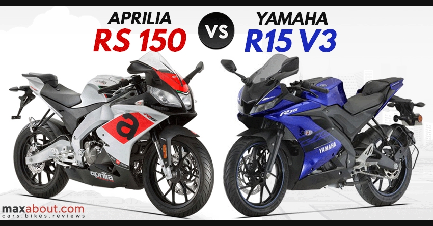 Aprilia RS 150 vs Yamaha R15 V3 (Detailed Comparison)