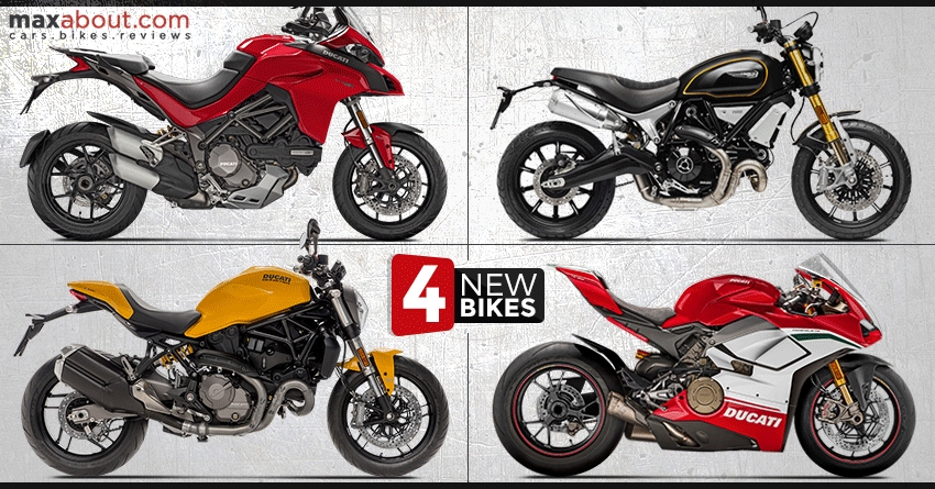 4 New Ducati Bikes to Launch in India this year