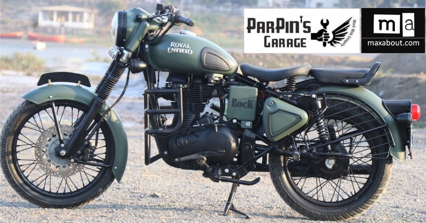 Royal Enfield Classic 500 Battle Green Edition by ParPin’s Garage